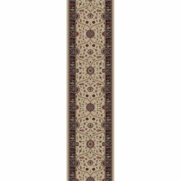 Concord Global 7 ft. 10 in. x 9 ft. 10 in. Jewel Voysey - Ivory 49027